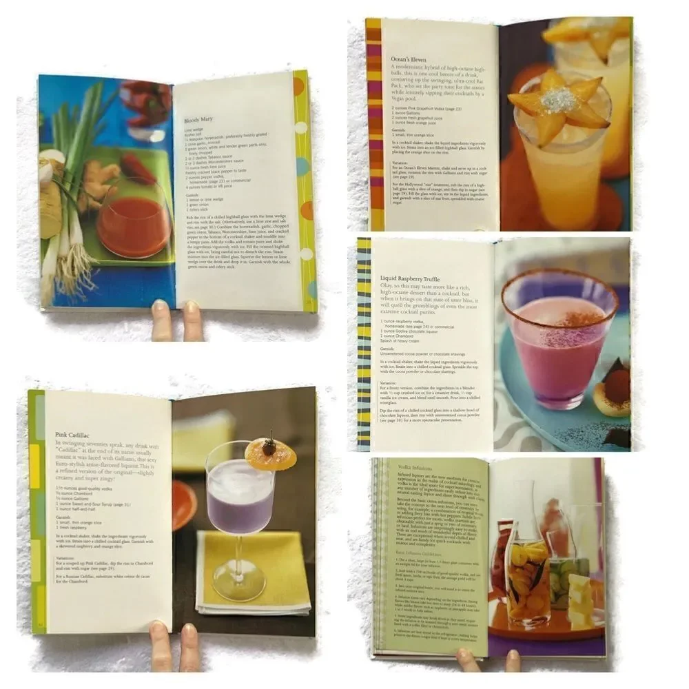 Viva Vodka Colorful Cocktails Recipe Book